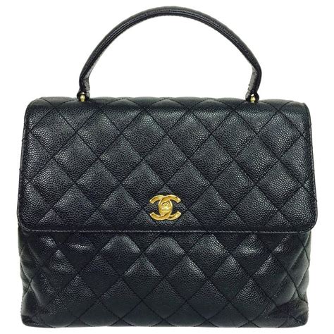 chanel handle top|chanel handbag with top handle.